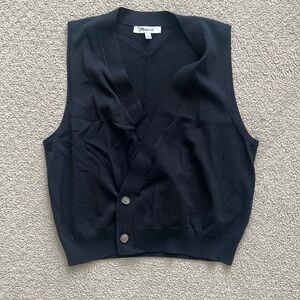 Madewell button vest
